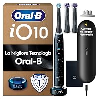 Oral-B iO 10 Spazzolino Elettrico, 3 Testine di Ricambio