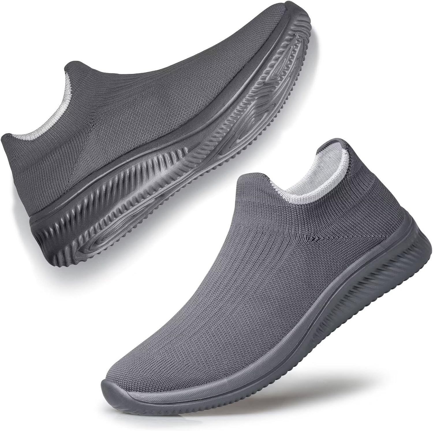 vibdiv Pull-on Shoes Women Sock Sneakers Walking Jogging Yoga Casual Lightweight Indoor Outdoor - Image 6