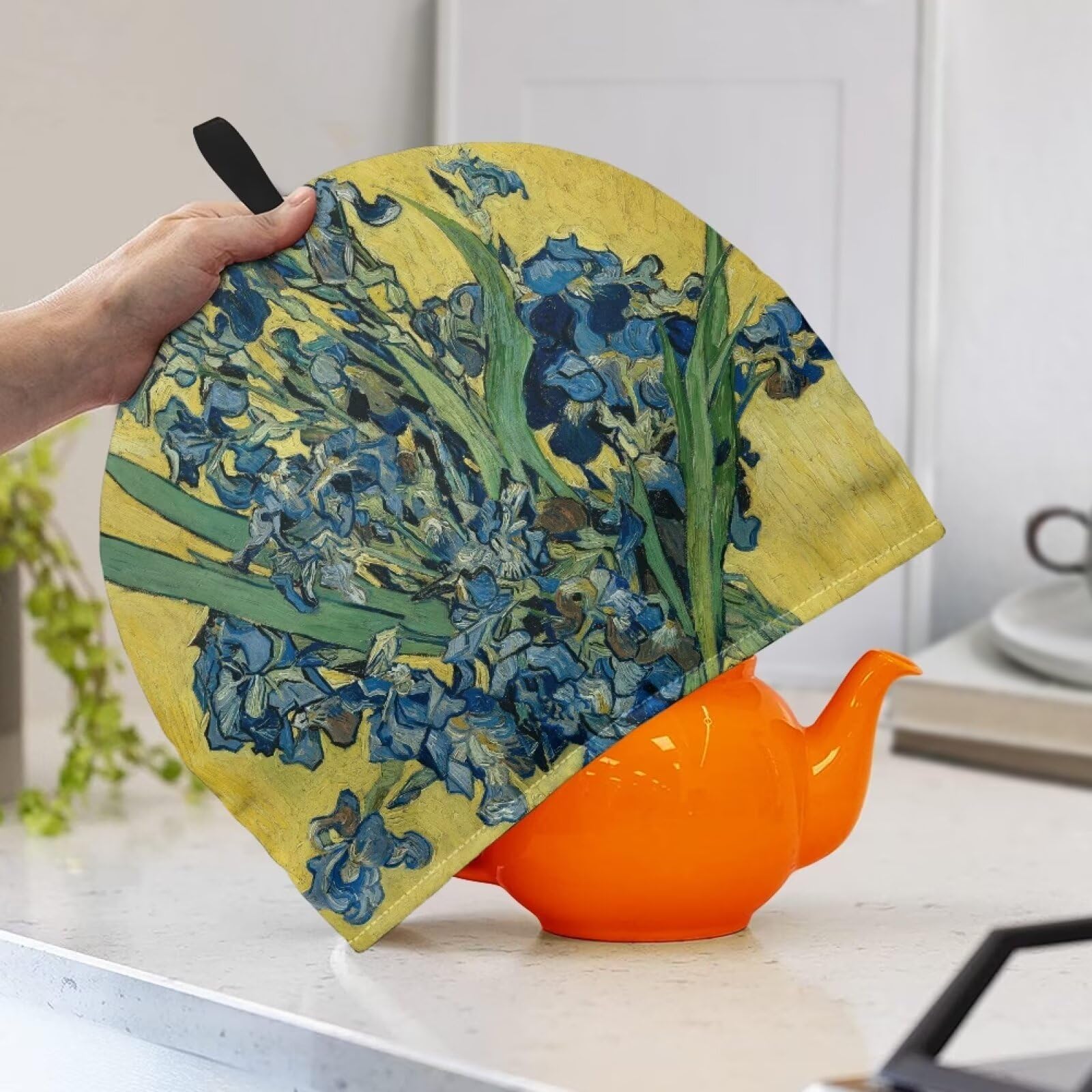 Drnuikhe Tea Pot Cozy for Keeping Warm Teapot Cozy Kettle Cover Dust Cover Insulated Kitchen Accessory Thick Tea Cosy for Teapot Home Décor