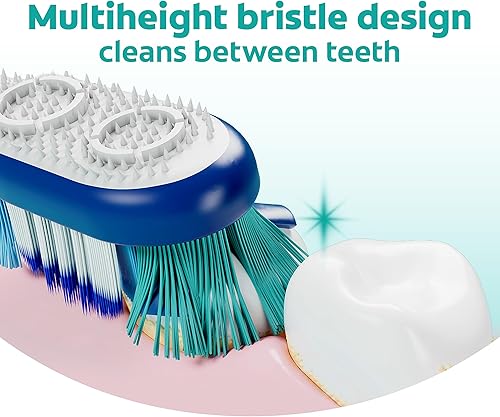 Miniatura 4 de Colgate Cepillo de dientes para adultos 360 4 unidades paquete de 1