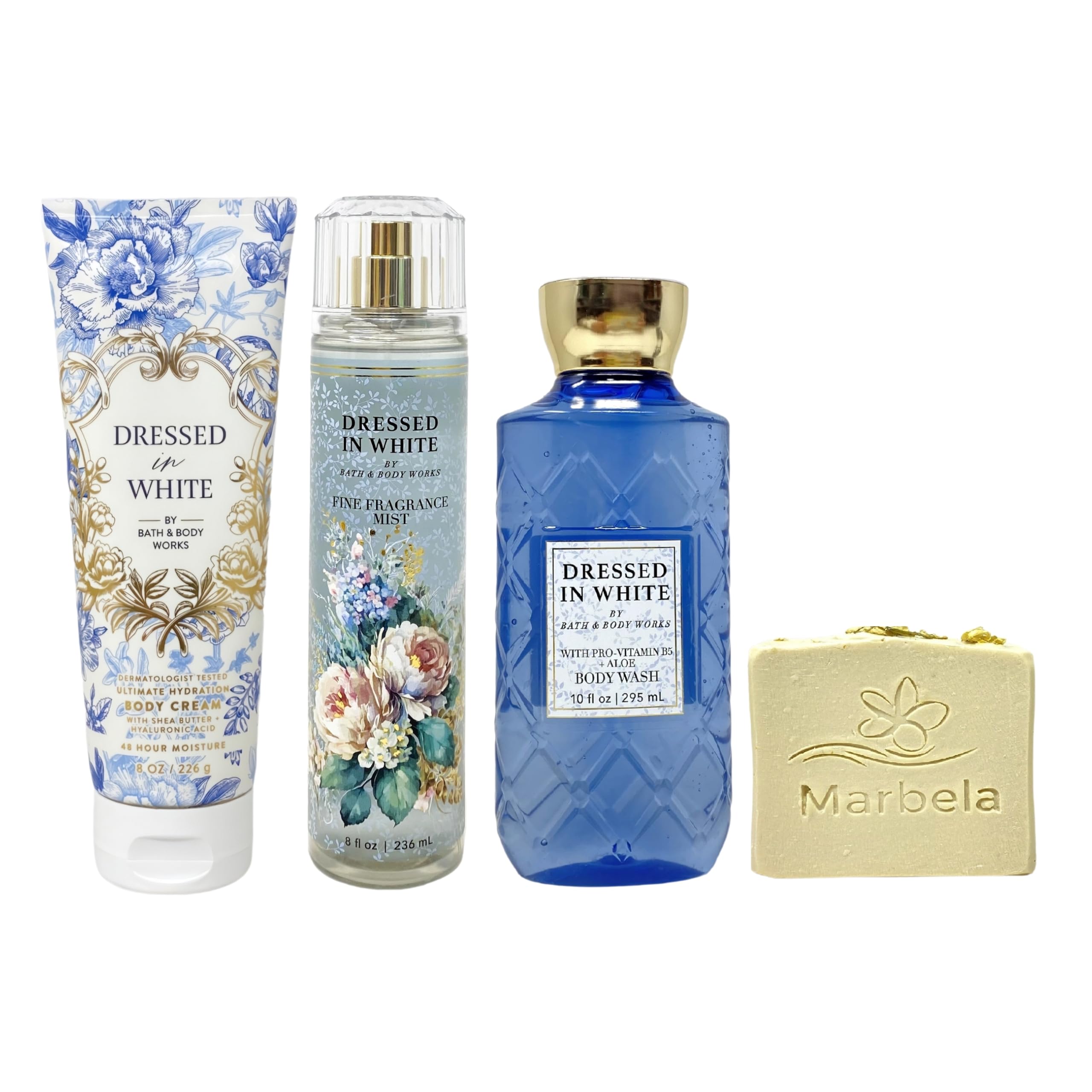 dressed in white bath and body works dupe & 3 Piece Gift Set - Body Cream - Fine Fragrance Mist Body Wash with a Wild Jasmine Bar Soap Leaves a lasting impression Eleven years ago, a Size:L40 Chain Belt