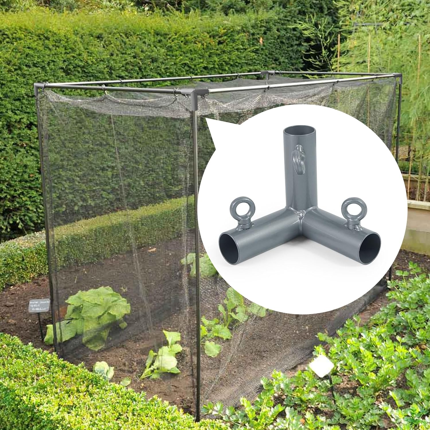 Aoneky Grow Tent Frame Corner Fitting - Fits 3/4" EMT