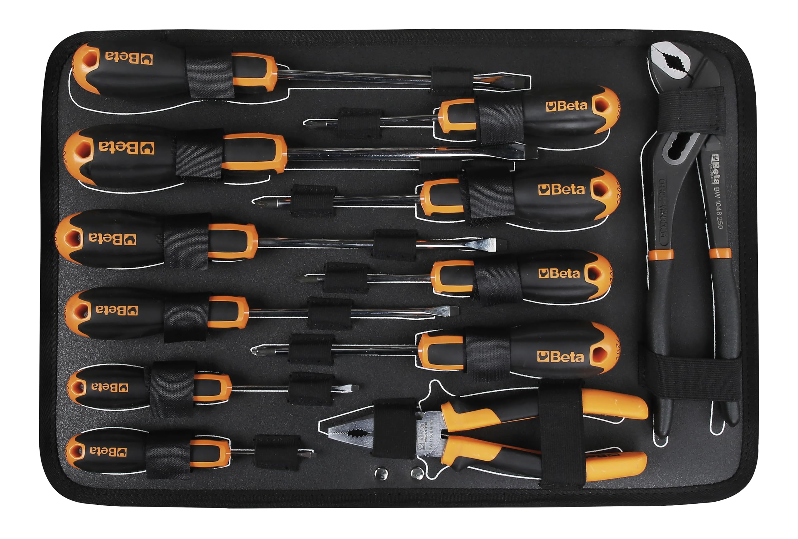 Beta BW 2056E - Valigia con assortimento di 163 utensili