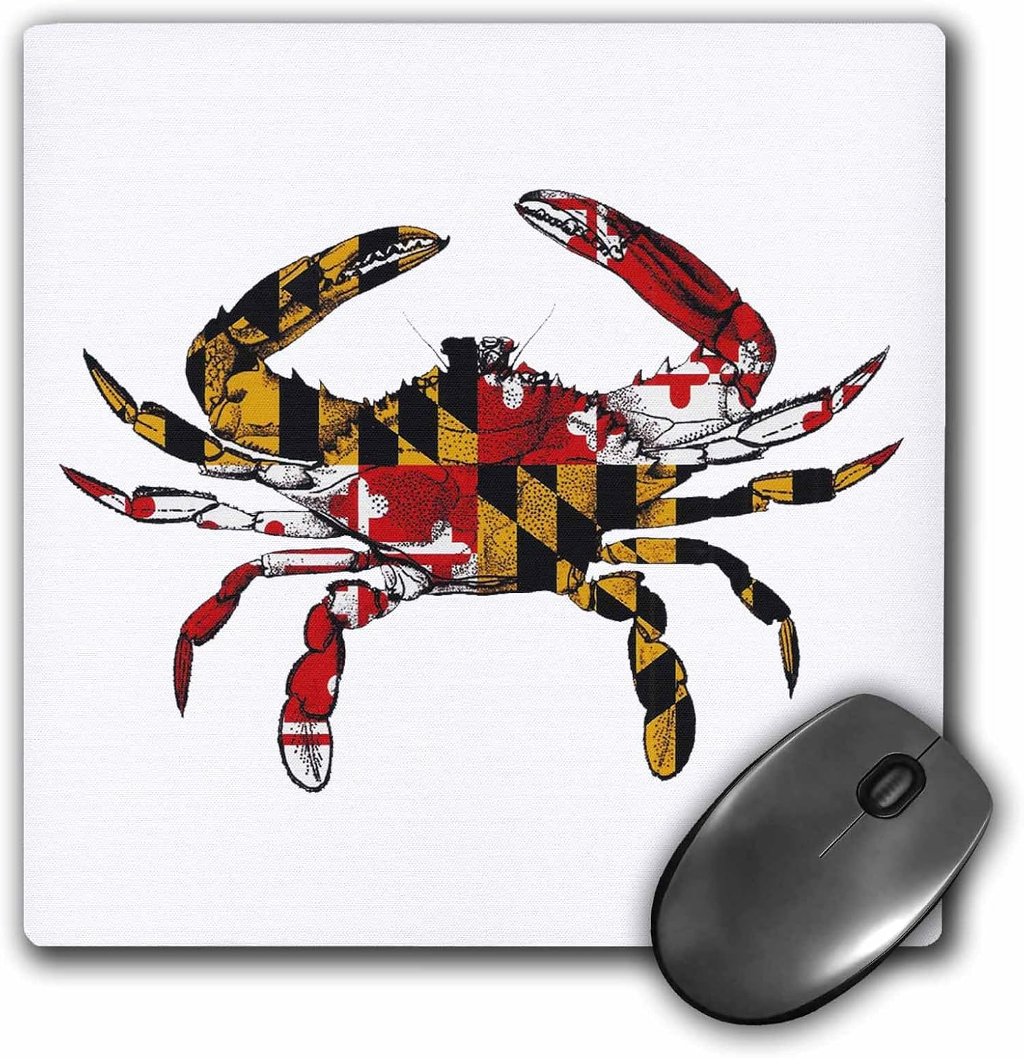 3drose Maryland Crab Flag - Mouse Pad