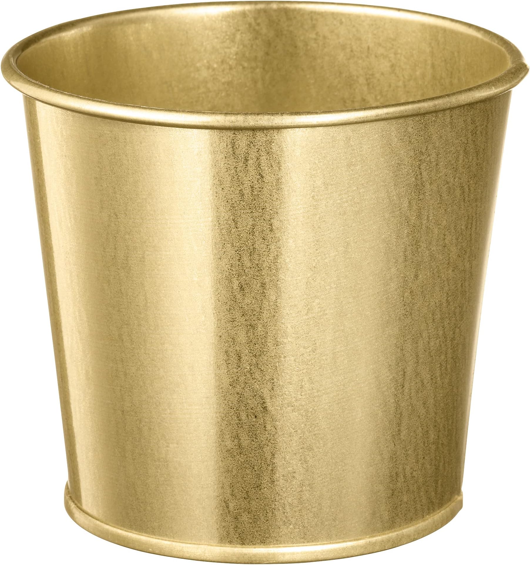 Daidai Plant Pot, 9 cm, Brass-Colour
