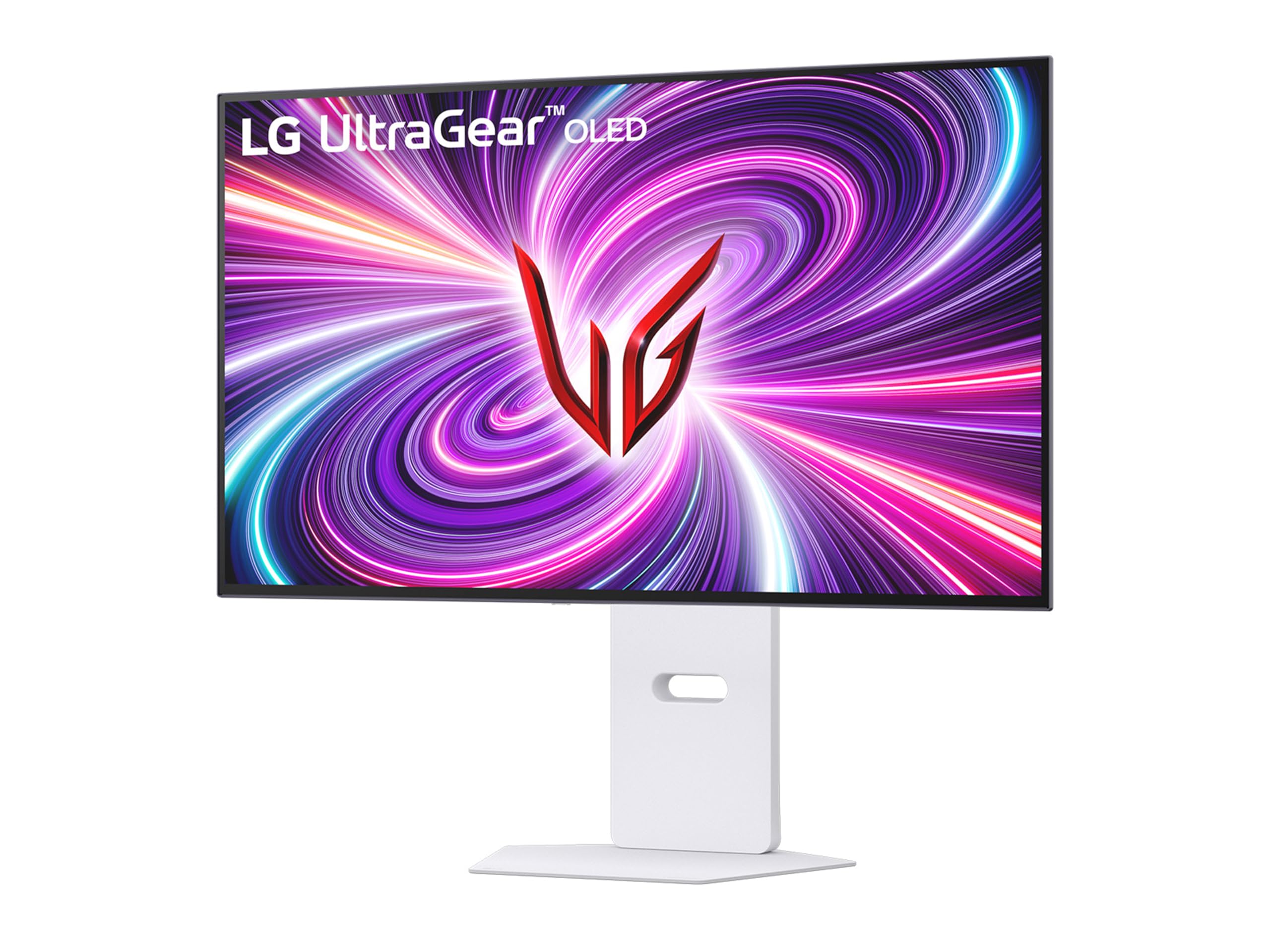 LG UltraGear OLED 32GS95UV Monitor Gaming 32", UHD 4K (3840x2160) 240Hz, 480Hz in FHD con Dual Mode, 0,03ms (GtG), G-Sync, FreeSync Premium Pro, HDR 400 True Black, HDMI 2.1, DisplayPort, Bianco
