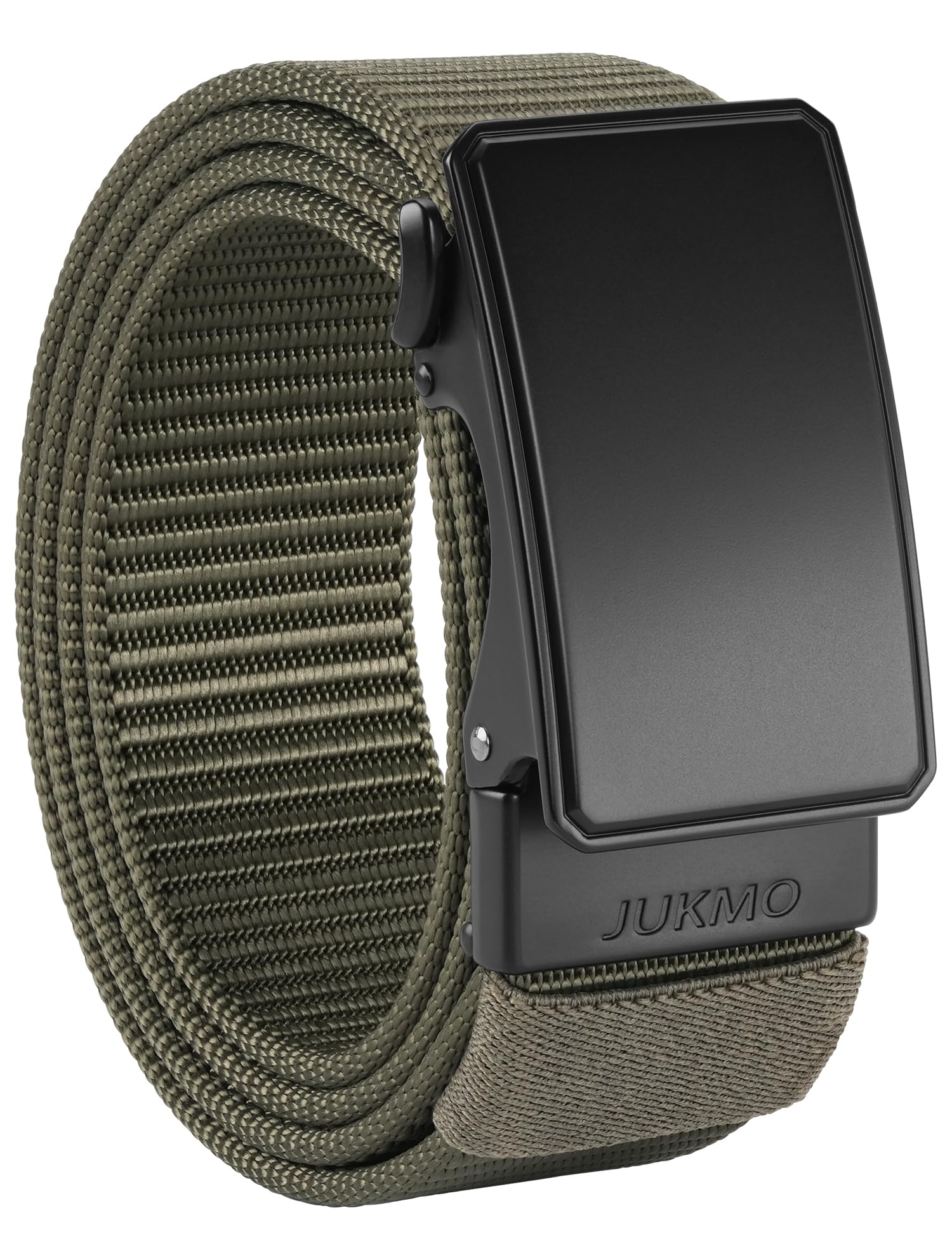 JUKMO Automatik Gürtel Herren, Nylon 3,8cm Ratsche Gürtel