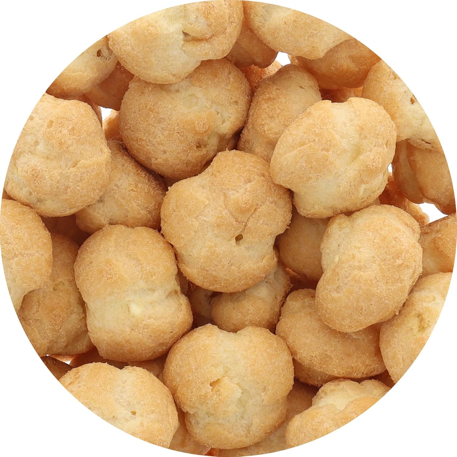 Arctic Farms Belgian Cream Puffs, Freeze Dried Dessert, Light and Creamy Vanilla Filled (Bulk Bag)