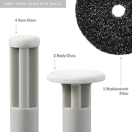 PMD Personal Microderm Replacement Discs - Includes 6 Discs and 1 Filter - For Use With Classic, Plus, Pro, Man, and Elite, 1 Count (Pack of 1)