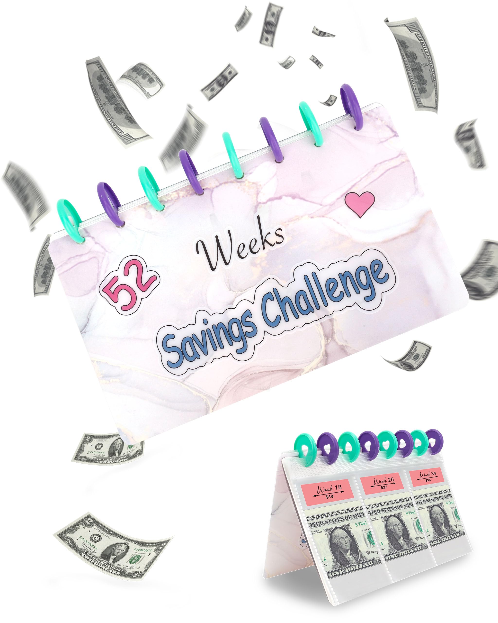 snapklik-money-saving-binder-52-week-money-saving-challenge