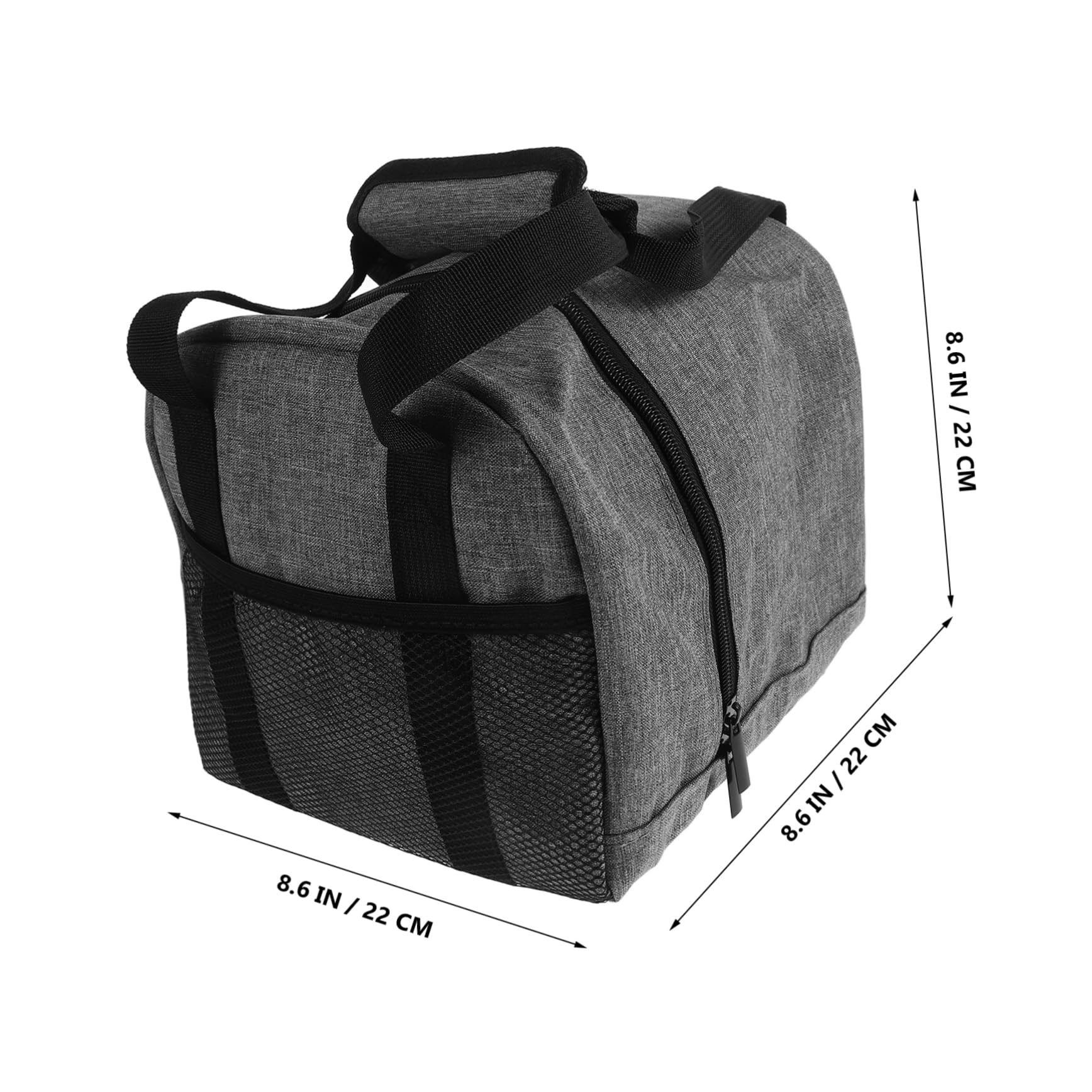 BCOATH Bowling Lovers Bag: Large Mesh Beach Bag with Padded Ball Holder for Single Shoulder Carry