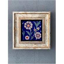 Oscar Stone Decor  er eveli Ta  Duvar Dekoru 20 X 20 Cm Iznik  ini Desenli Cdd1-40-199