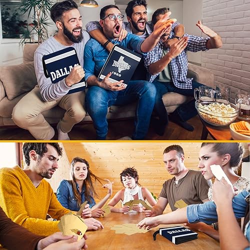 Miniatura 6 de Carpeta de tarjetas de fútbol con fundas 400 bolsillos, soporte para tarjetas de fútbol de Dallas para tarjetas de colección, carpeta con 3 anillas