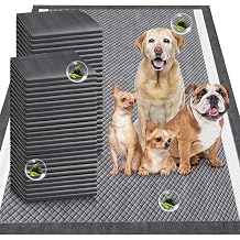 Gimars Upgrade Odor Control 4XL 36x36 Charcoal Pee Pads for Dogs - 9 Layers, Super Absorbent, Extra Large, Leak-Proof, Quick Dry, 45 Counts