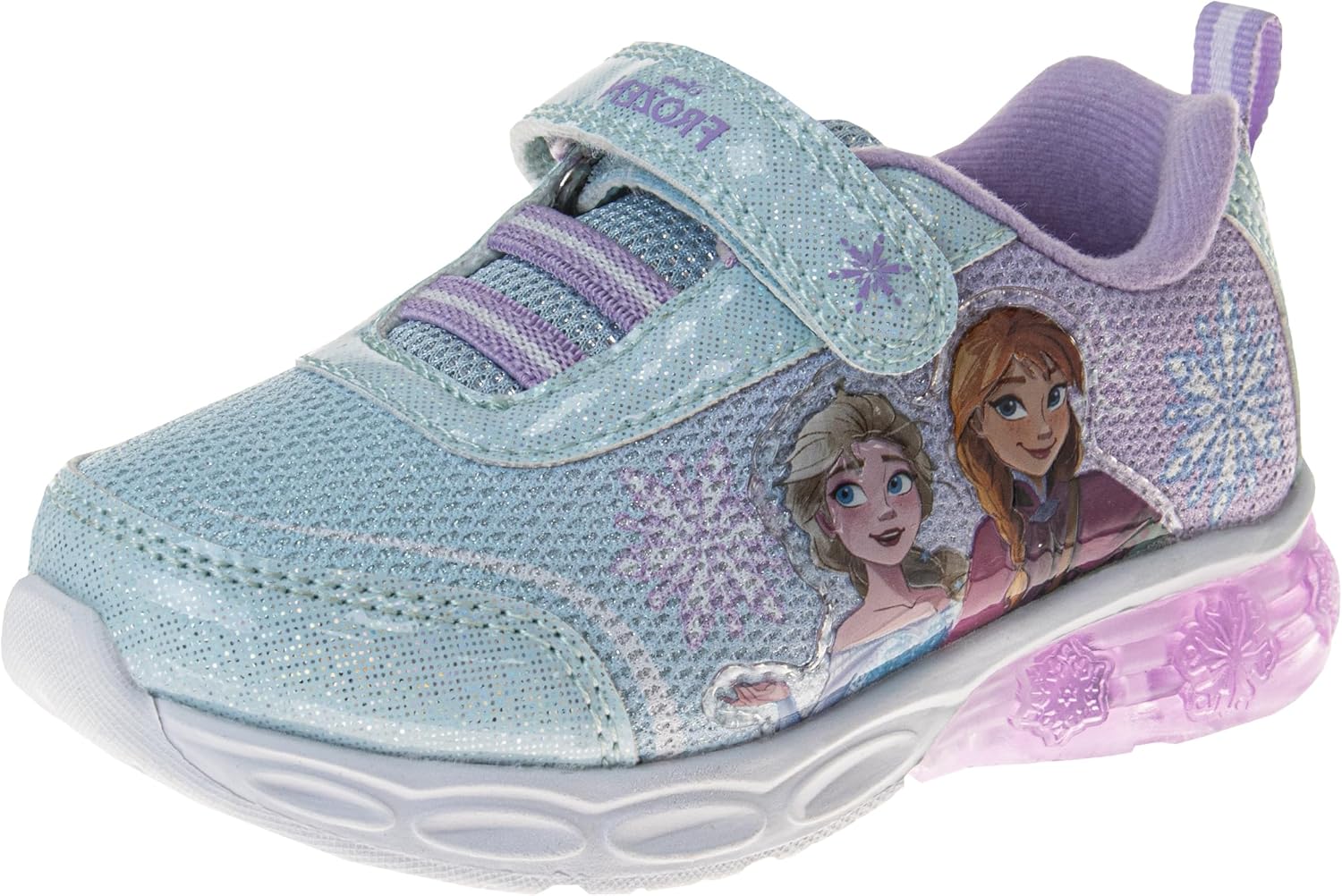 Light Up Elsa Slip On Shoes Kids Shoes Youth Disney Frozen Girls