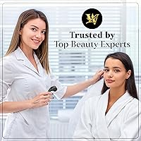 Vista 8 de Derma Roller para piel, cabello y barba - Rodillo de microagujas de titanio para mujeres y hombres para cara y cuero cabelludo, seguro y fácil