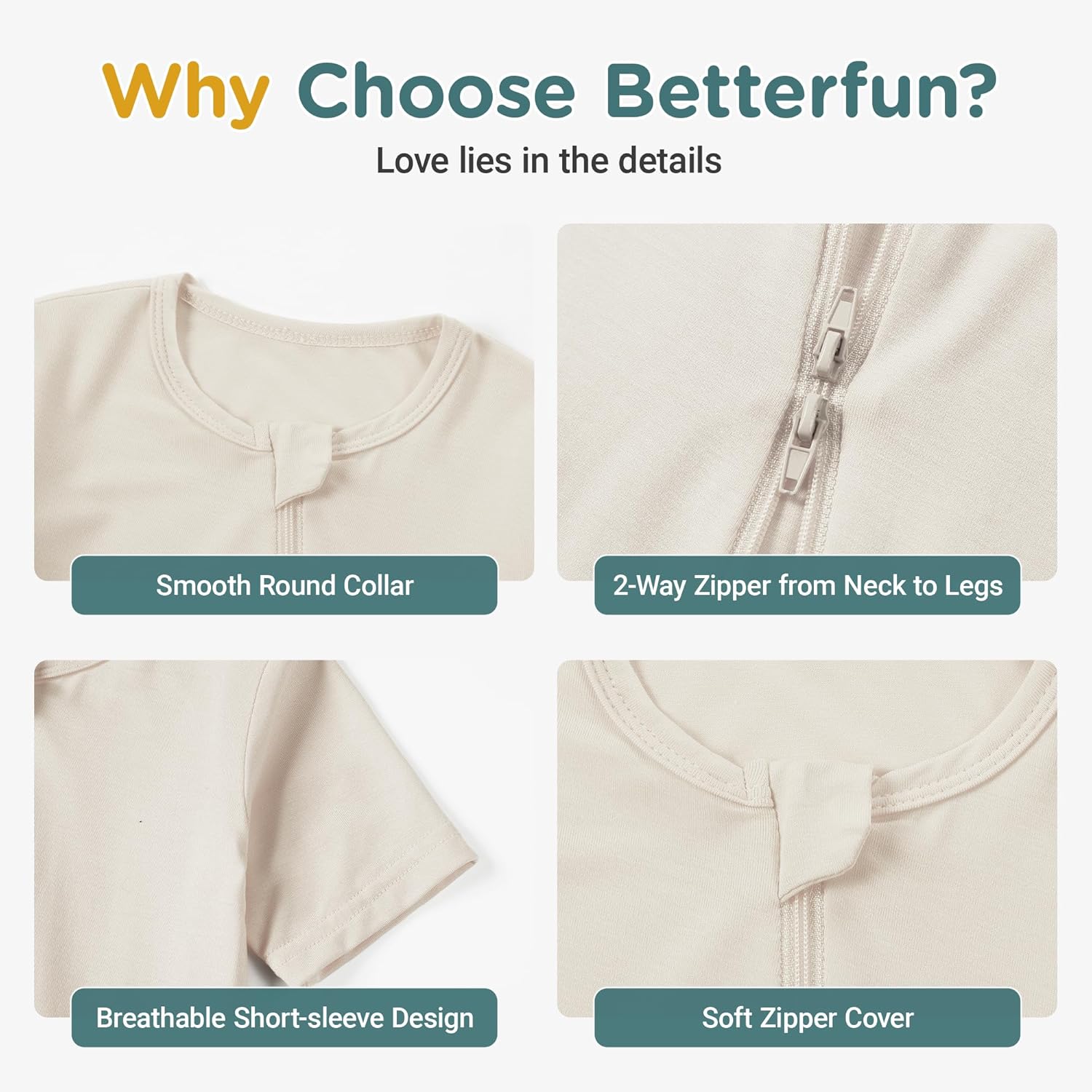 Baby Boys Girls Romper Short Sleeve Summer Jumpsuits - Image 4