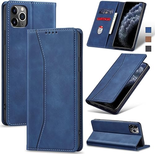 Jasonyu Flip Wallet Case for iPhone 11 Pro Max,Leather Magnetic Folio Cover with Card Holder,Kickstand - TPU Shockproof Durable Protective Phone Jasonyu Flip Wallet Case for iPhone 11 Pro Max,Leather Magnetic Folio Cover with Card Holder,Kickstand - TPU Shockproof Durable Protective Phone