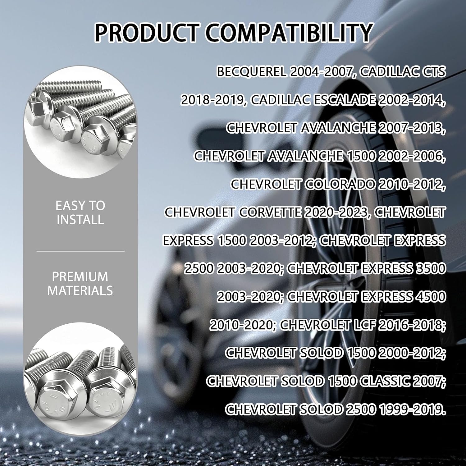 12PCS ES75120 5.3 LS Exhaust Manifold Bolts, 10.9 Header Bolts Exhaust Manifold Hardware Kit Replacement for Chevy Silverado Suburban Gmc Buick LS Series Engines LSX LS2 LS3 LS6 LS7