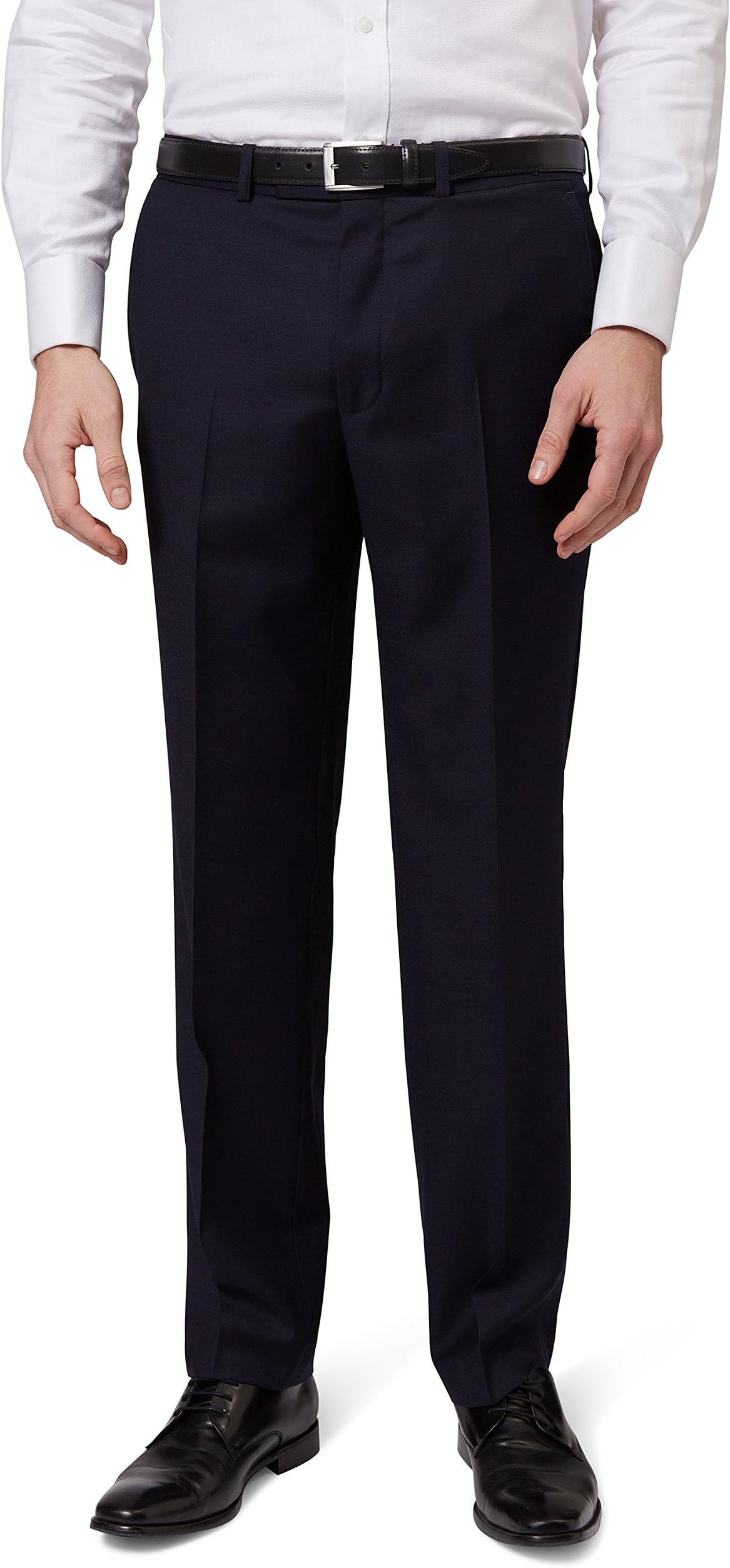 Savoy Taylors Guild Men's Regular Fit Navy Suit Pants