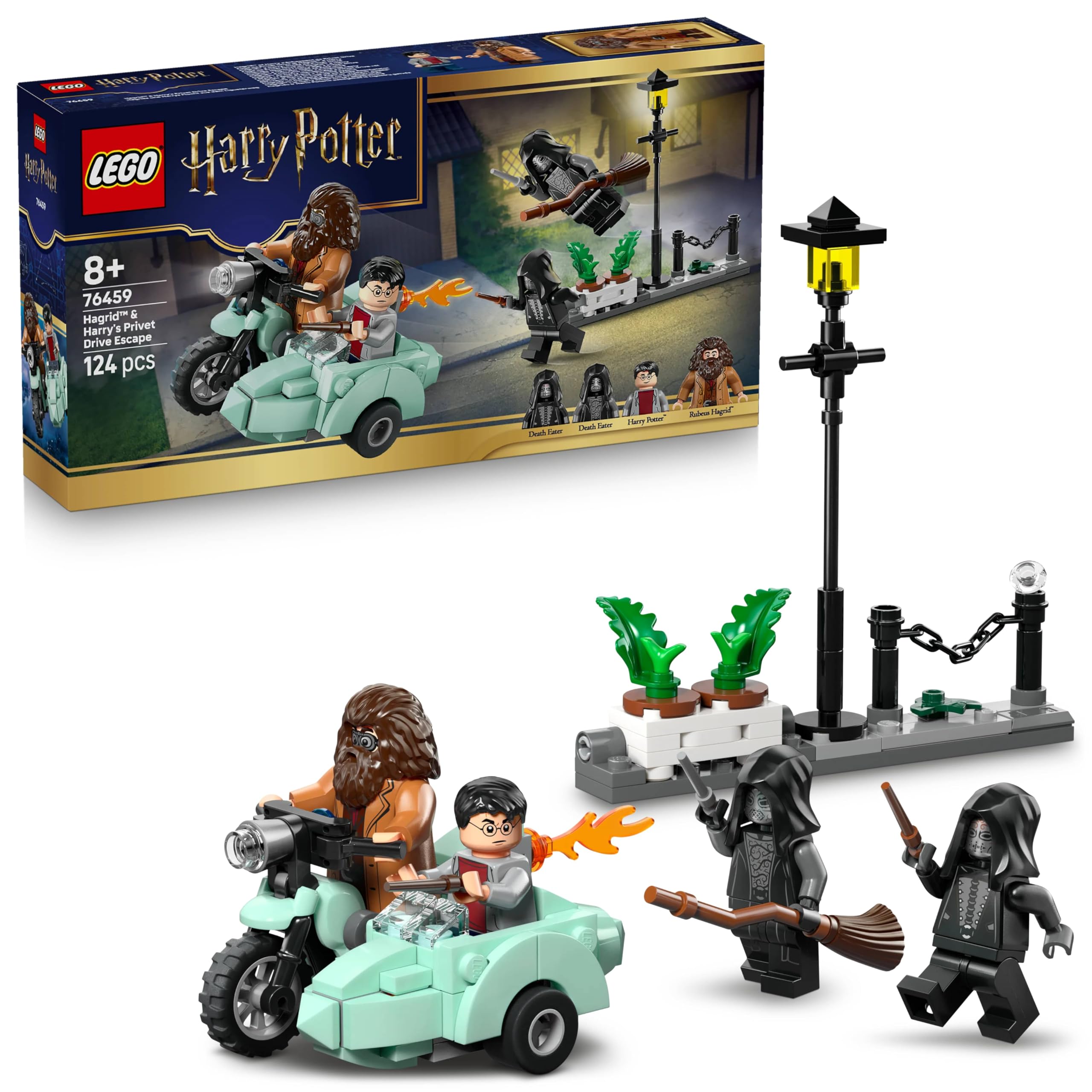 LEGO Harry Potter Hagrid & Harry's Privet Drive Escape - Building