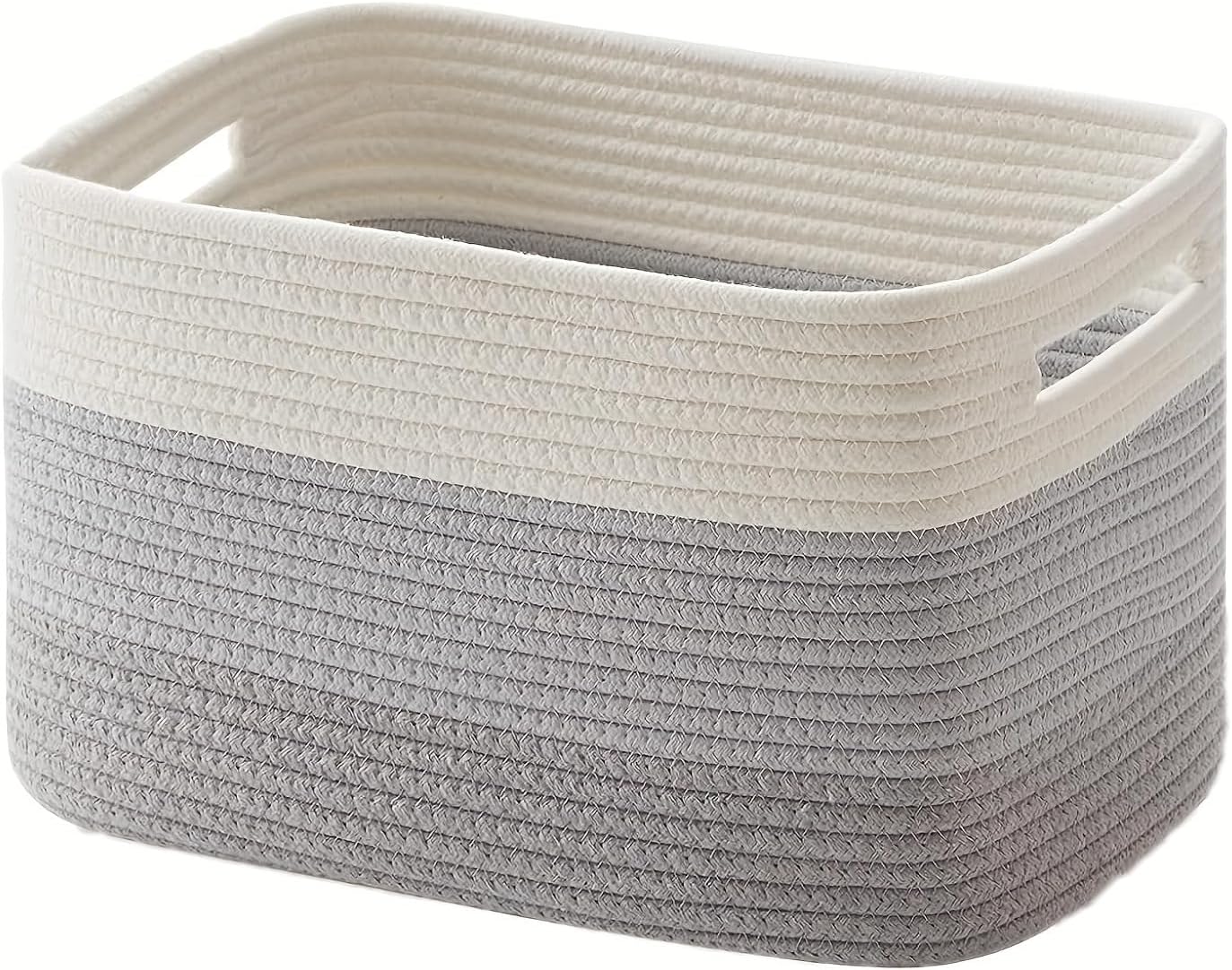 Laundry Basket Storage Bins (Gray triple spell)