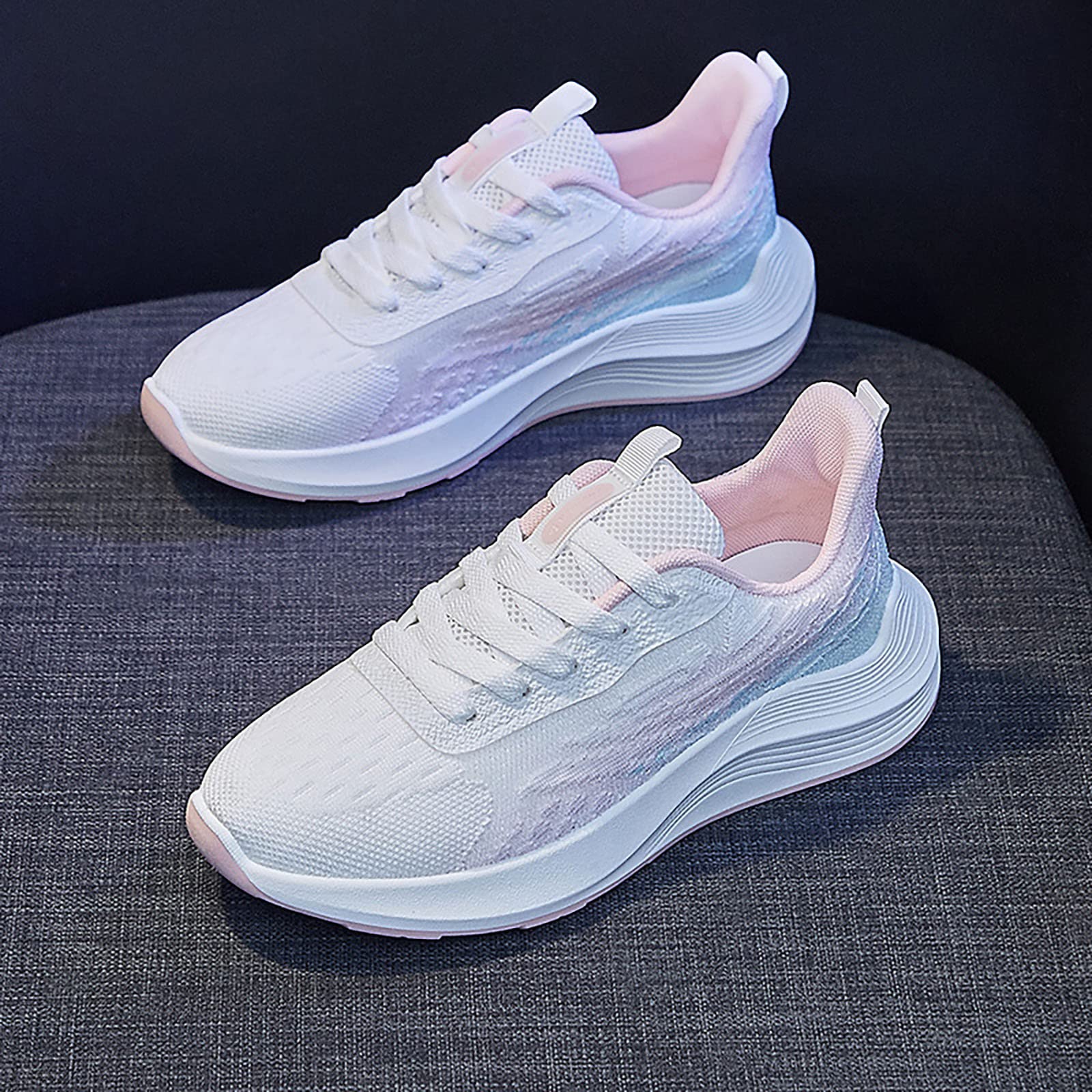 Scarpe Ortopediche Donna Morbida Sneakers Comode Ginnastica Traspirante Antiscivolo Leggere Eleganti Sneaker per Camminare Running Fitness Scarpe Antiscivolo Donna