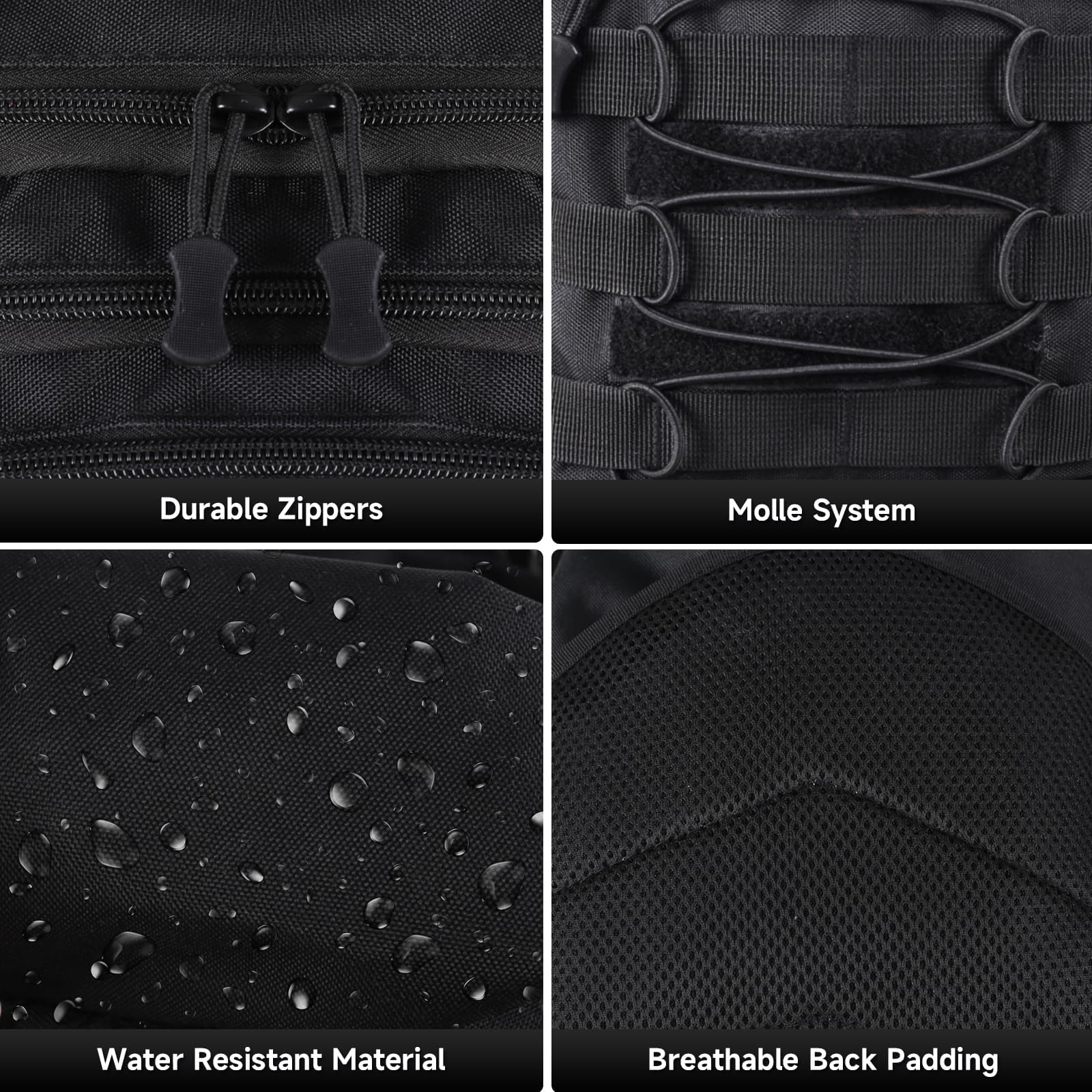 117-Teiliges Angeltaschen Set, Wasserdichter Angelrucksack mit Angelköder Set, Angelwerkzeug-Set mit Angelzangen, Fischhakenentferner und Lip Gripper, Angelset Komplett für Süßwasser Salzwasser