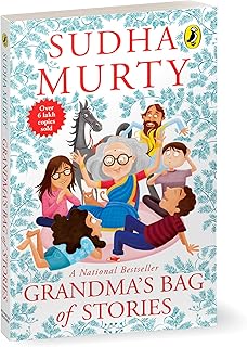 Grandma's Bag Of Stories: Collection of 20+ Illustrated short stories, traditional Indian folk tales by Sudha Murty Price In India