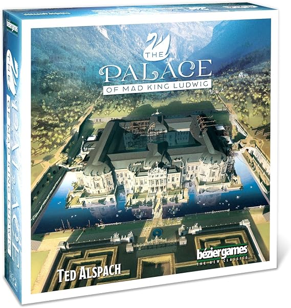 Palace of Mad King Ludwig by Bezier Games | for 2 to 4 Players | Ages 13 & Up
