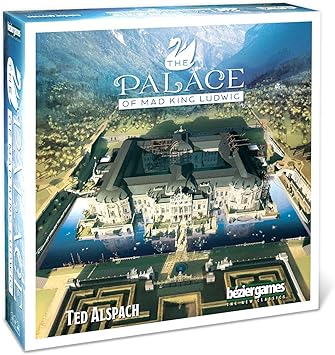 Palace of Mad King Ludwig by Bezier Games | for 2 to 4 Players | Ages 13 & Up