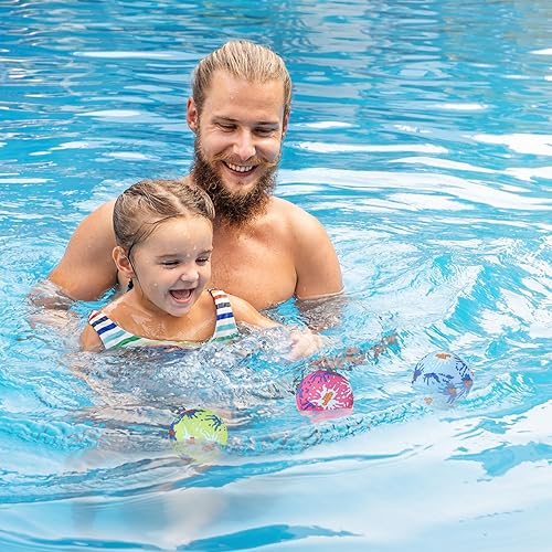 Miniatura 2 de The Dreidel Company Bola de rebote de agua, juguete divertido de actividades acuáticas para piscina al aire libre, eventos de fiesta de cumpleaños,