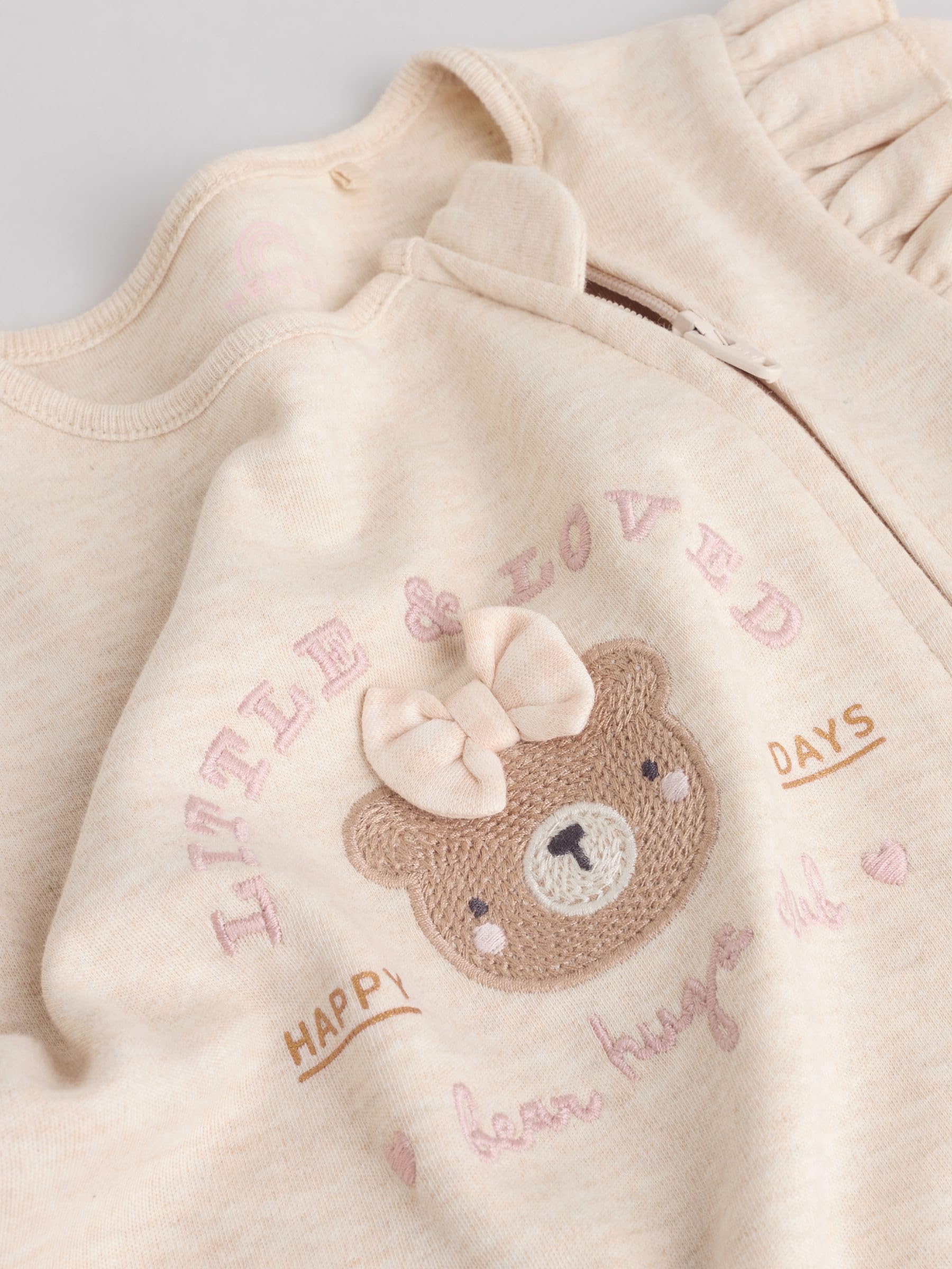 NEXT Bébé Fille Dors-Bien à Zip Double Sens bébé, Lot de 3