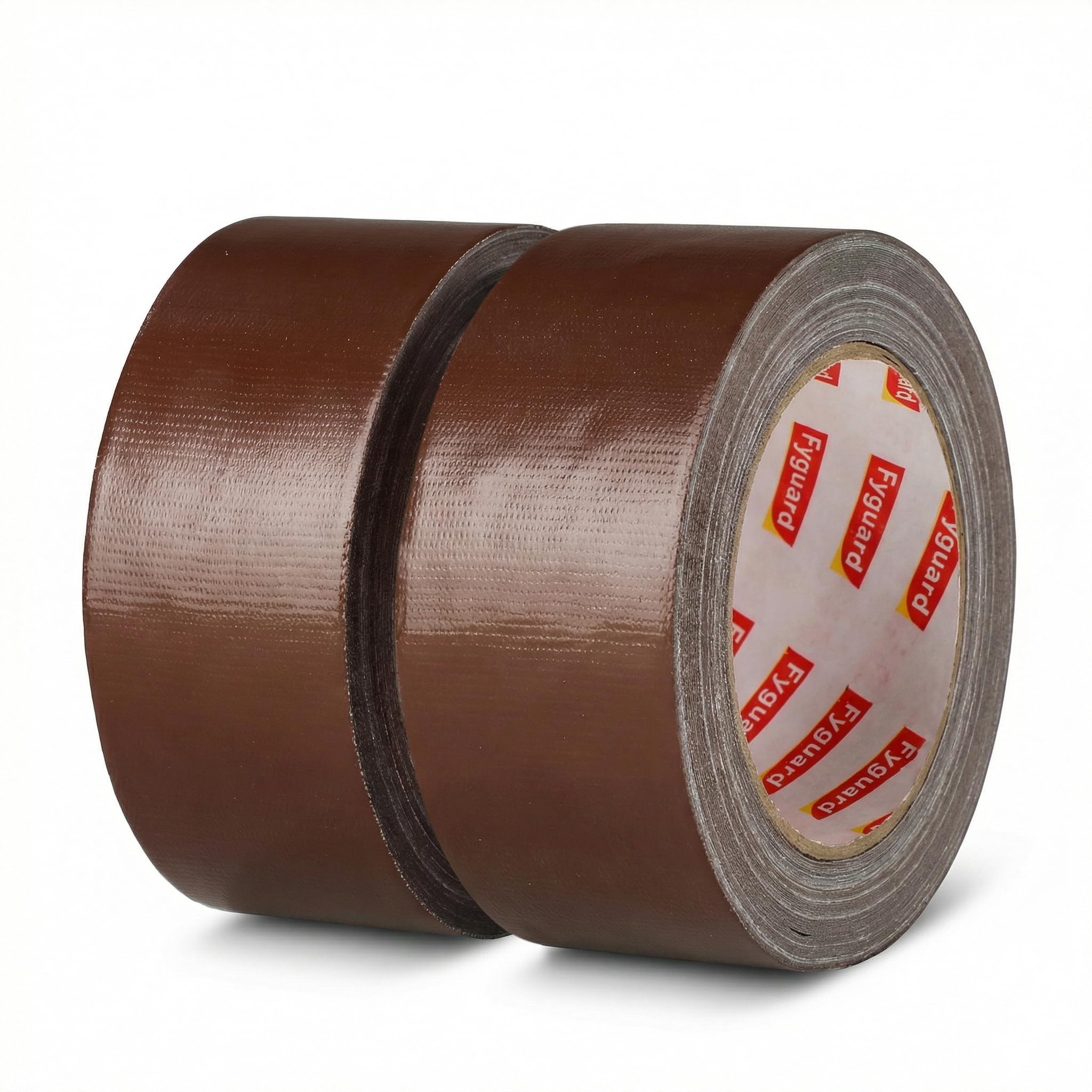 2 rotoli di nastro adesivo marrone scuro, 48 mm x 28 m, 210 μ, impermeabile, nastro per riparazioni, senza residui, universale, per uso interno ed esterno (56 m in totale)