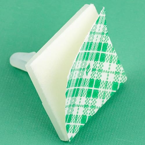 Miniatura 6 de 30pcs PCB Adhesivo Separador Nylon Plástico Adhesivo Aislamiento Adhesivo PCB Espaciador Ø 0.157 in Altura de Soporte 0.512 in