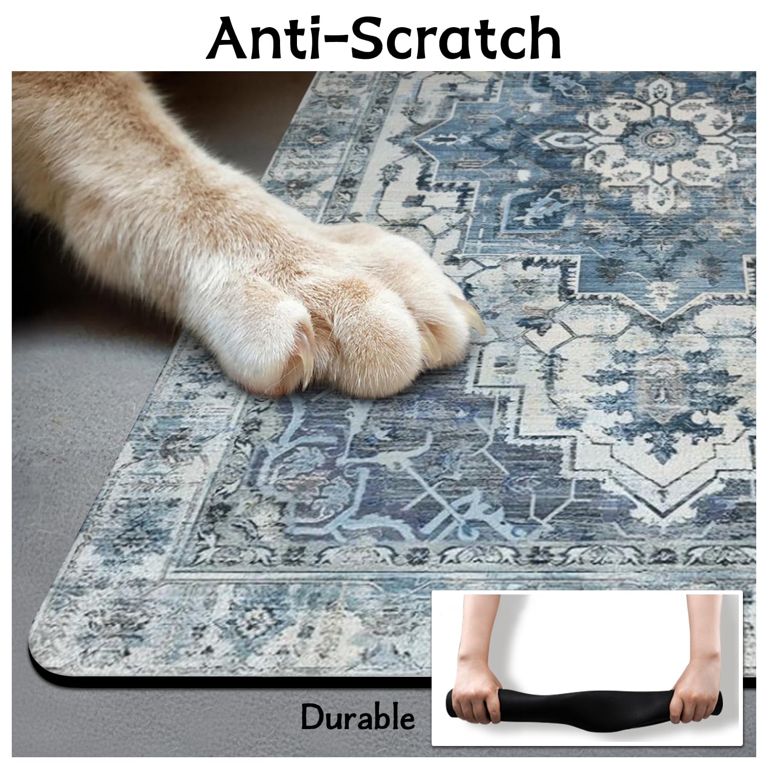 Tapis de nourriture pour animaux de compagnie, tapis absorbant pour distributeur de nourriture et d'eau, tapis de nourriture pour chien, tapis de nourriture pour chat à séchage rapide, fournitures