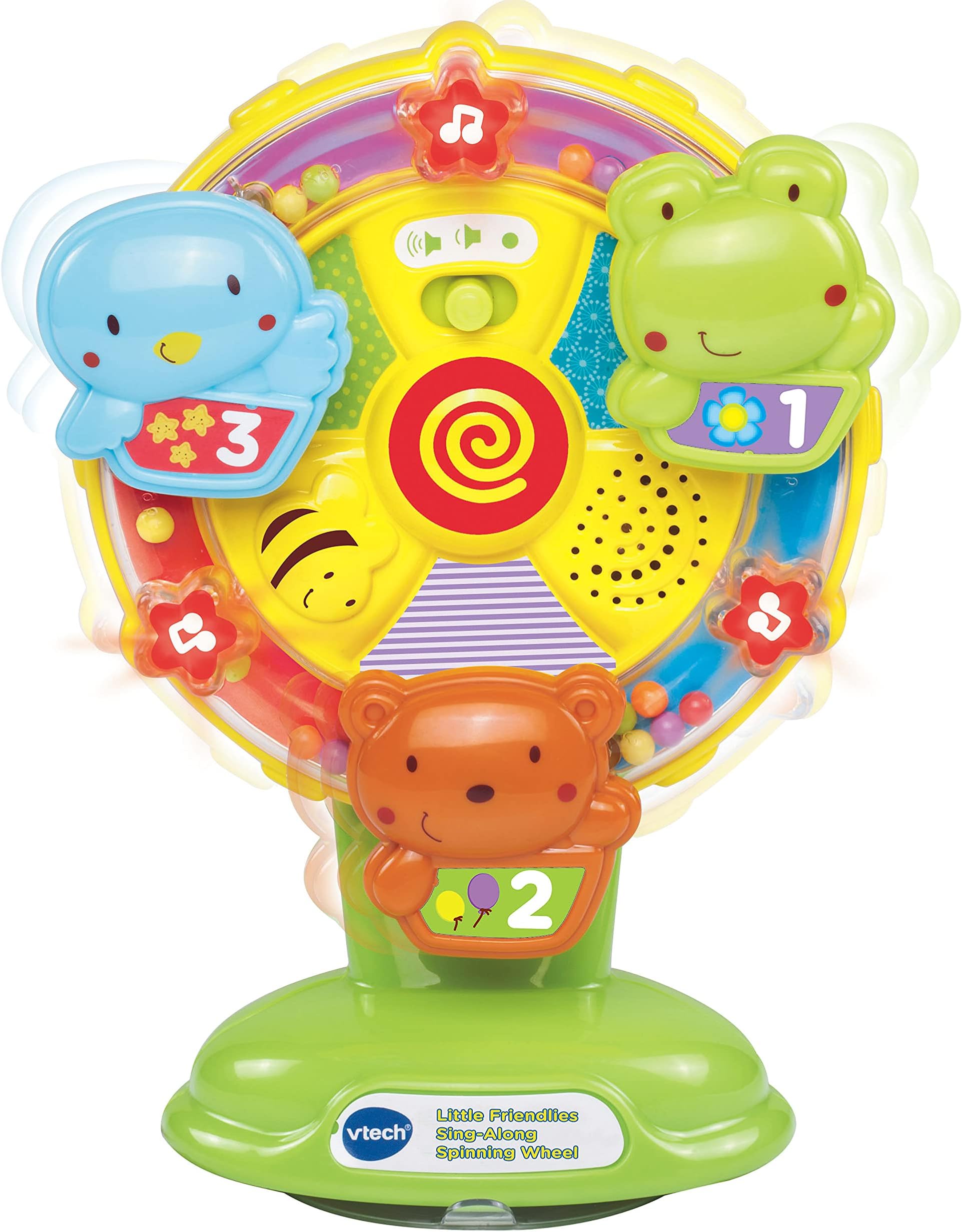Vtech Little Friendlies Sing Along Spinning Baby Toy, 80-165903