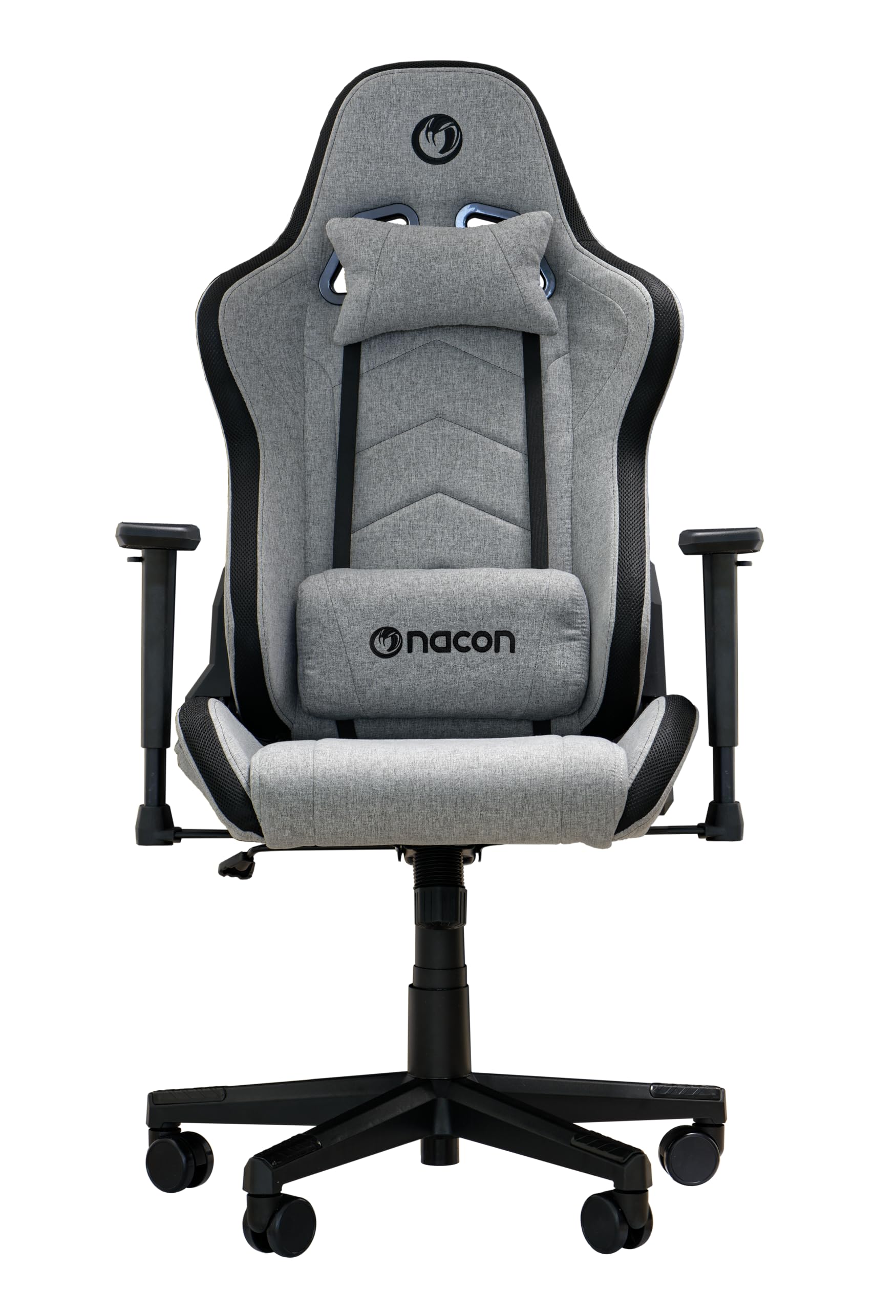 NACON CH-675 RGB Gaming-Sessel grau/schwarz bis 120 kg ergonomisch (NA601412)