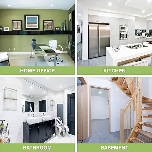 Miniatura 5 de Sigalux Luces LED de inundación para interiores, bombilla LED BR30 equivalente a 65 W, bombillas empotrables regulables de 650 lúmenes, 5000 K,