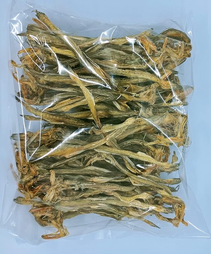 Dry Bombay Ducks 250 grams. Fresh and Sun dried Fish. Healthy and