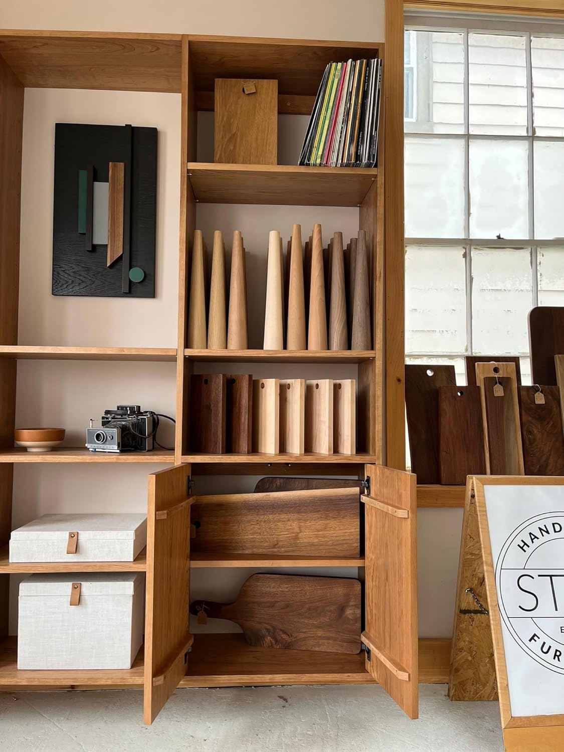 Floating Shelving Unit for Home & Office(BROWN)