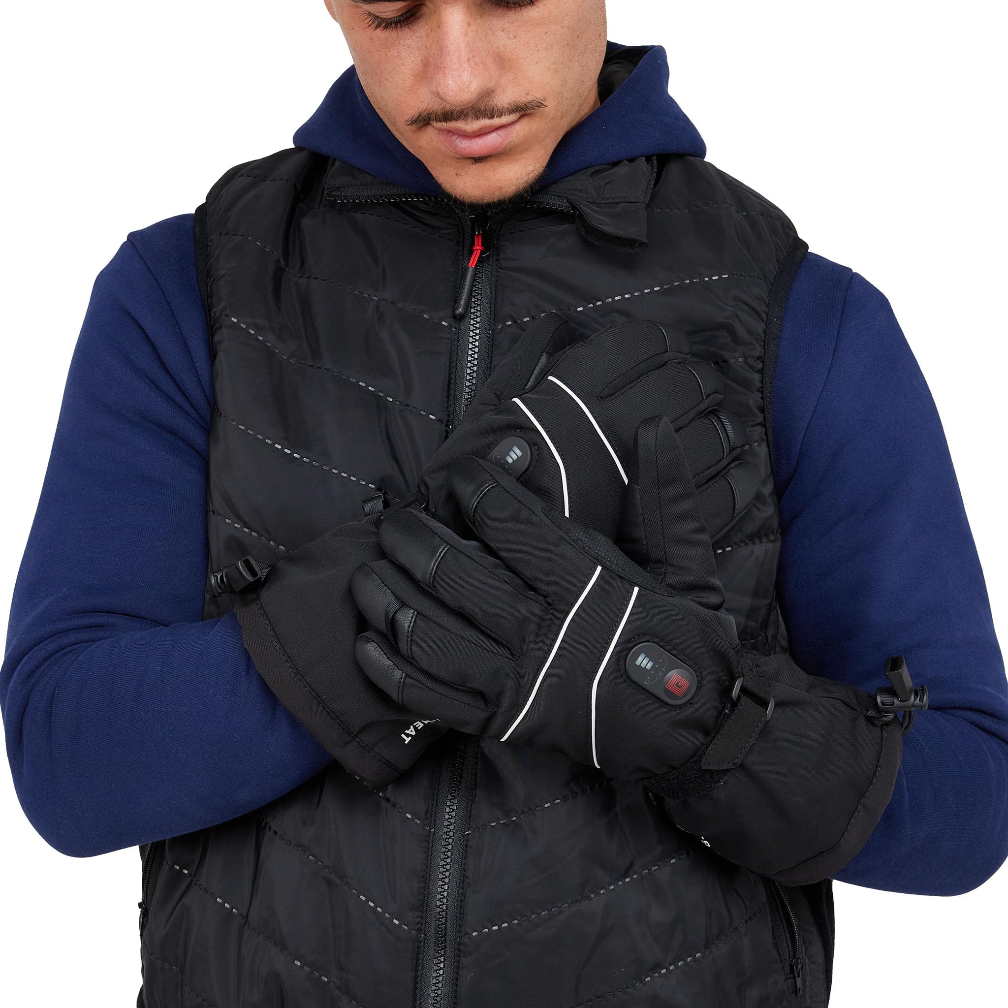 G-HEAT – Beheizbare Skihandschuhe EVO‑2 Unisex | Beheizbare Handschuhe für Wintersport & Outdoor-Aktivitäten | Wasserdicht, Winddicht, Touchscreen-kompatibel