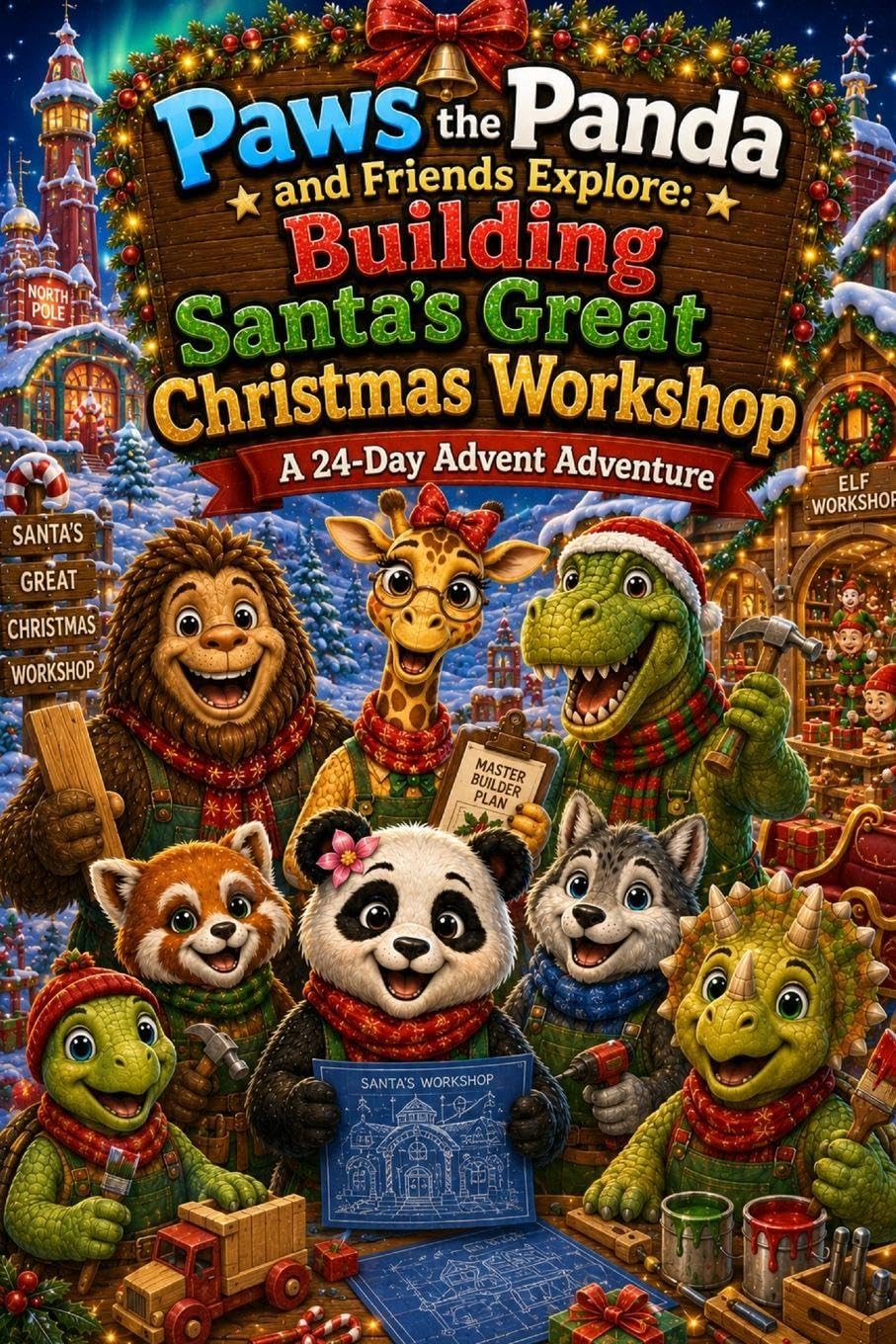 Paws the Panda and Friends Explore: Building Santa's Great Christmas Workshop