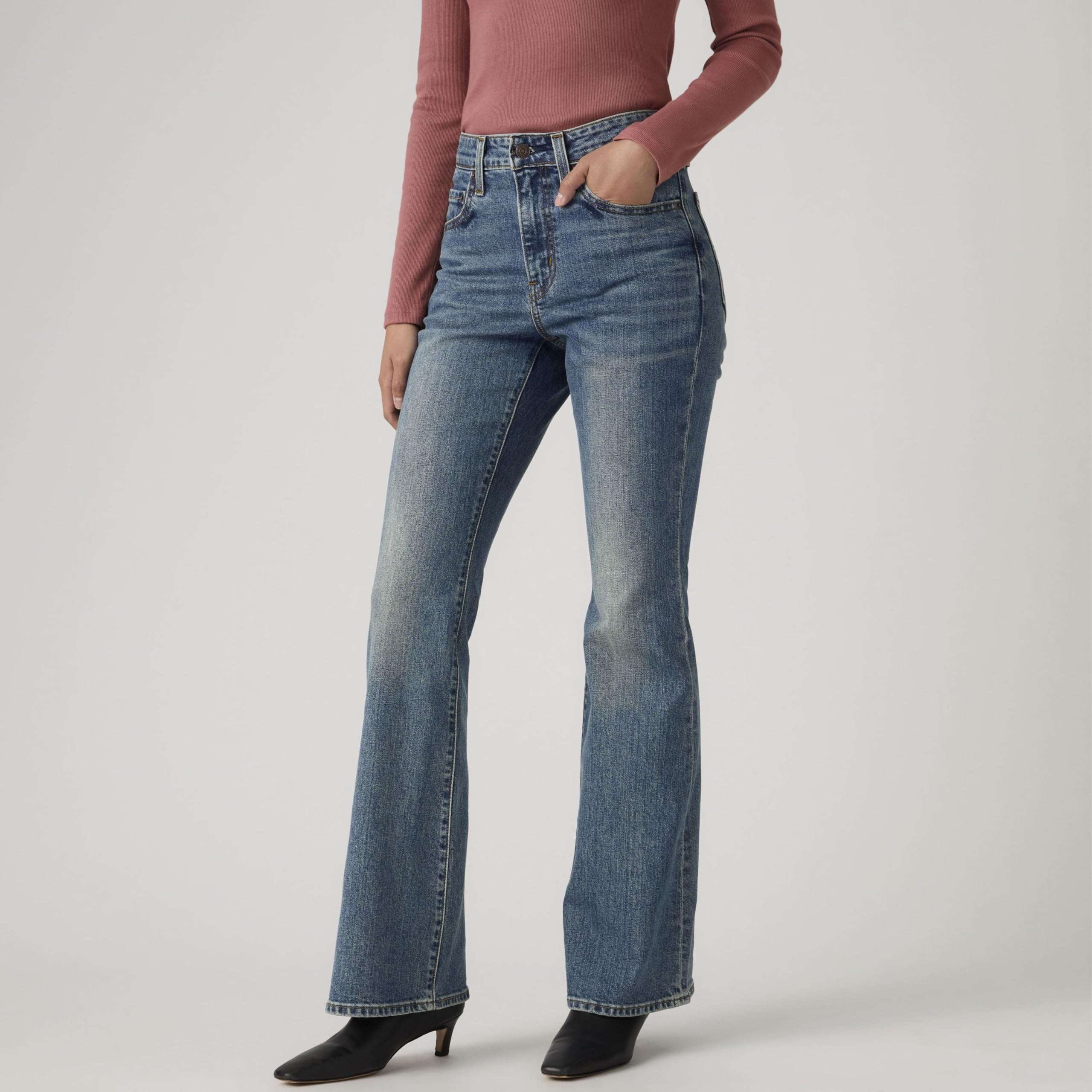 Levi's 726 High Rise Flare Jeans Femme