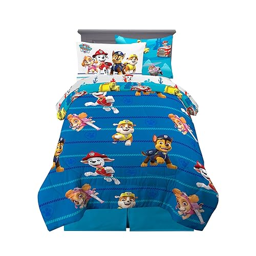 Paw Patrol Kids Bedding Super Soft Comforter and Sheet Set