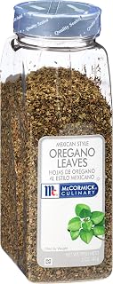 McCormick Culinary Mexican Oregano Leaves 5 oz - Bold, Aromatic Dried Herb for Tomato Dishes, Southwestern Recipes & Grilled Meats