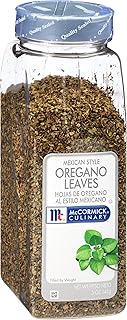 McCormick Culinary Mexican Style Oregano Leaves, 5 oz - One 5 Ounce Container of Dried Mexican Oregano Leaves, Best in Tom...