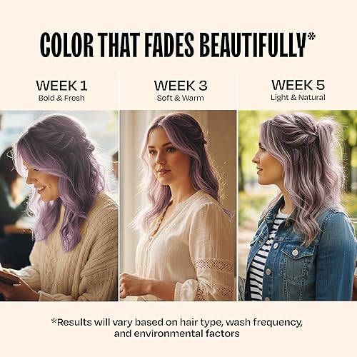 Miniatura 114 de Overtone - Acondicionador de tinte semipermanente para el cabello, 8 onzas, cabello natural y teñido, con manteca de karité y aceite de coco Azul