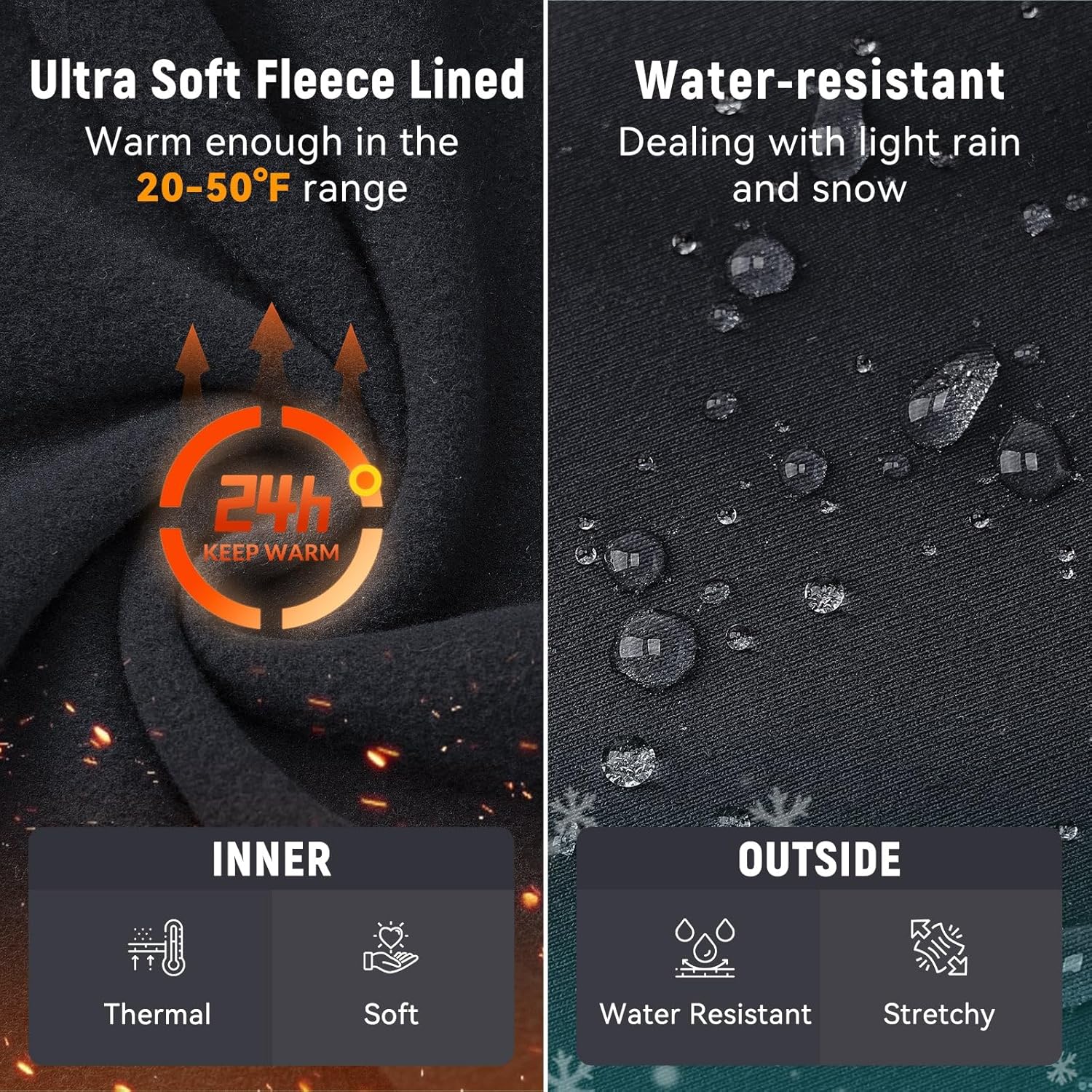 baleaf Men's Cycling Tights - Image 5