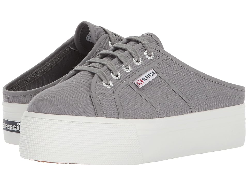 

Superga 2284 Vcotw Platform Sneaker Mule (Grey Sage) Women's Shoes